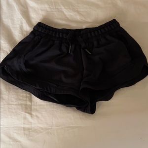 Black lu lu lemon shorts
